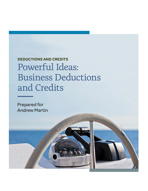 Business Deduction and Credits Thumbnail